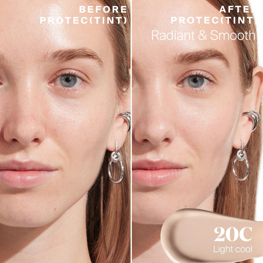 Protec(tint) SPF50 en 14 tonos para igualar tono