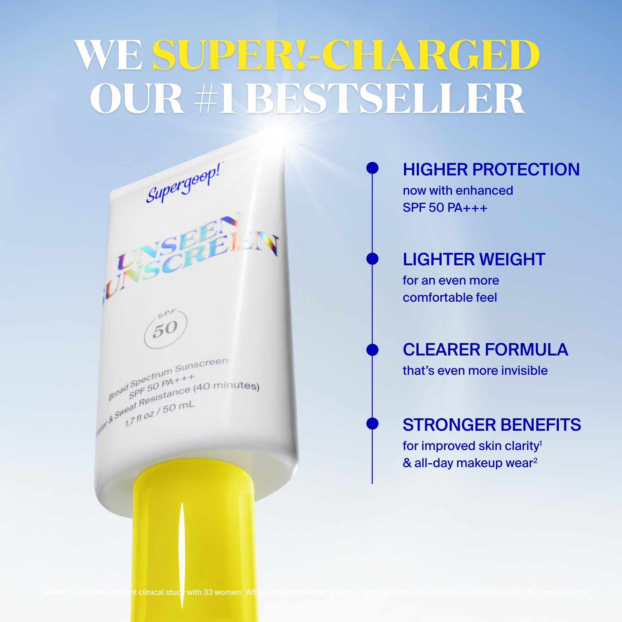 Supergoop Unseen hidrata gracias al aceite de meadowfoam.