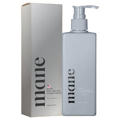 Activateur de Racines Superior Mane, bouteille visible, facilité d'application pour un cuir chevelu sain.