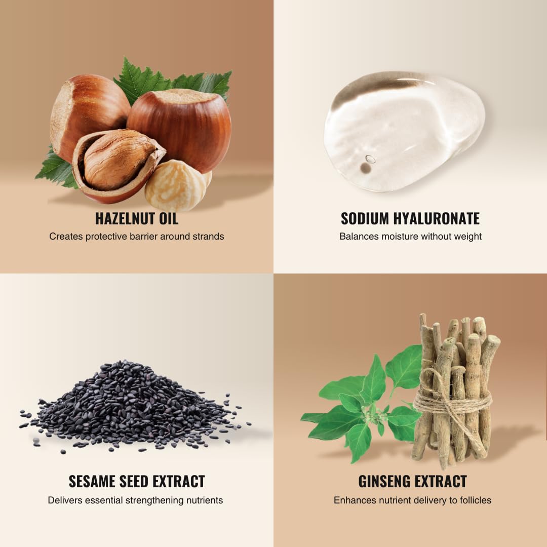 Racines nourries par le soin Superior Mane, avec des nutriments essentiels.