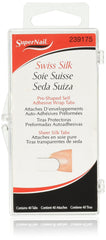 SuperNail envolturas de seda suiza autoadhesivas para uñas, refuerzo natural y acabado suave
