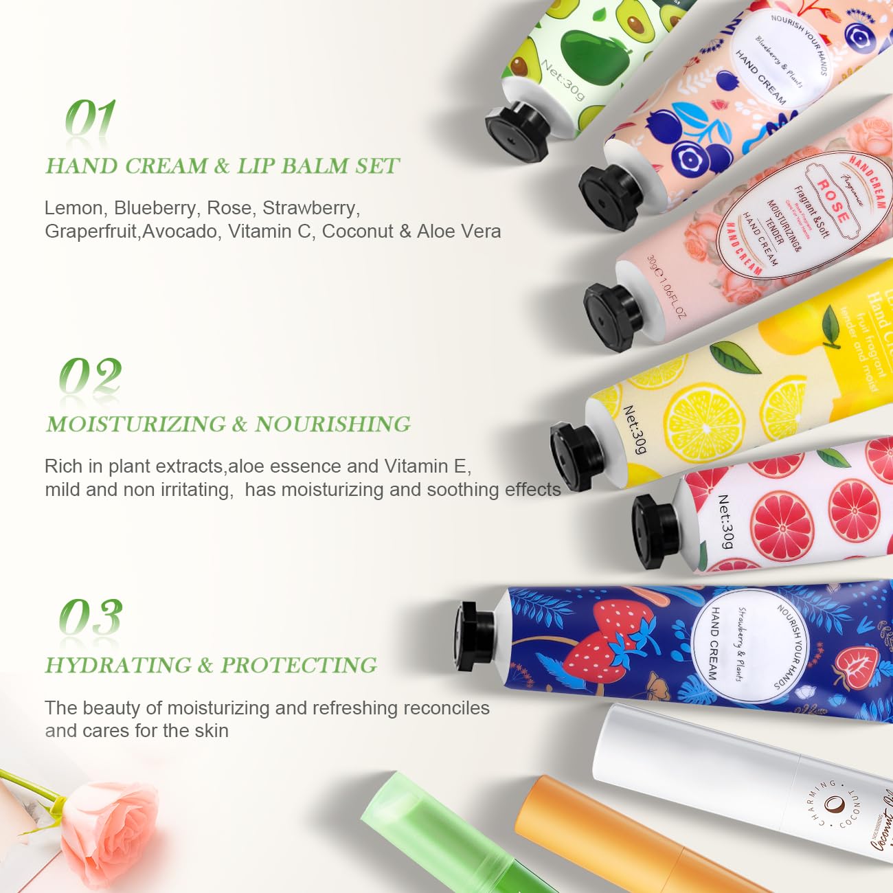 Uso diario de manos y labios suaves con SUPERSUN.