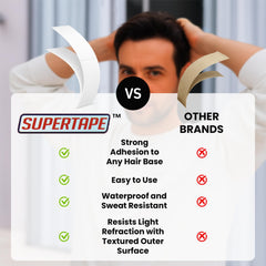 SUPERTAPE Contour LF, cinta adhesiva para franja, sujeción discreta y confiable.