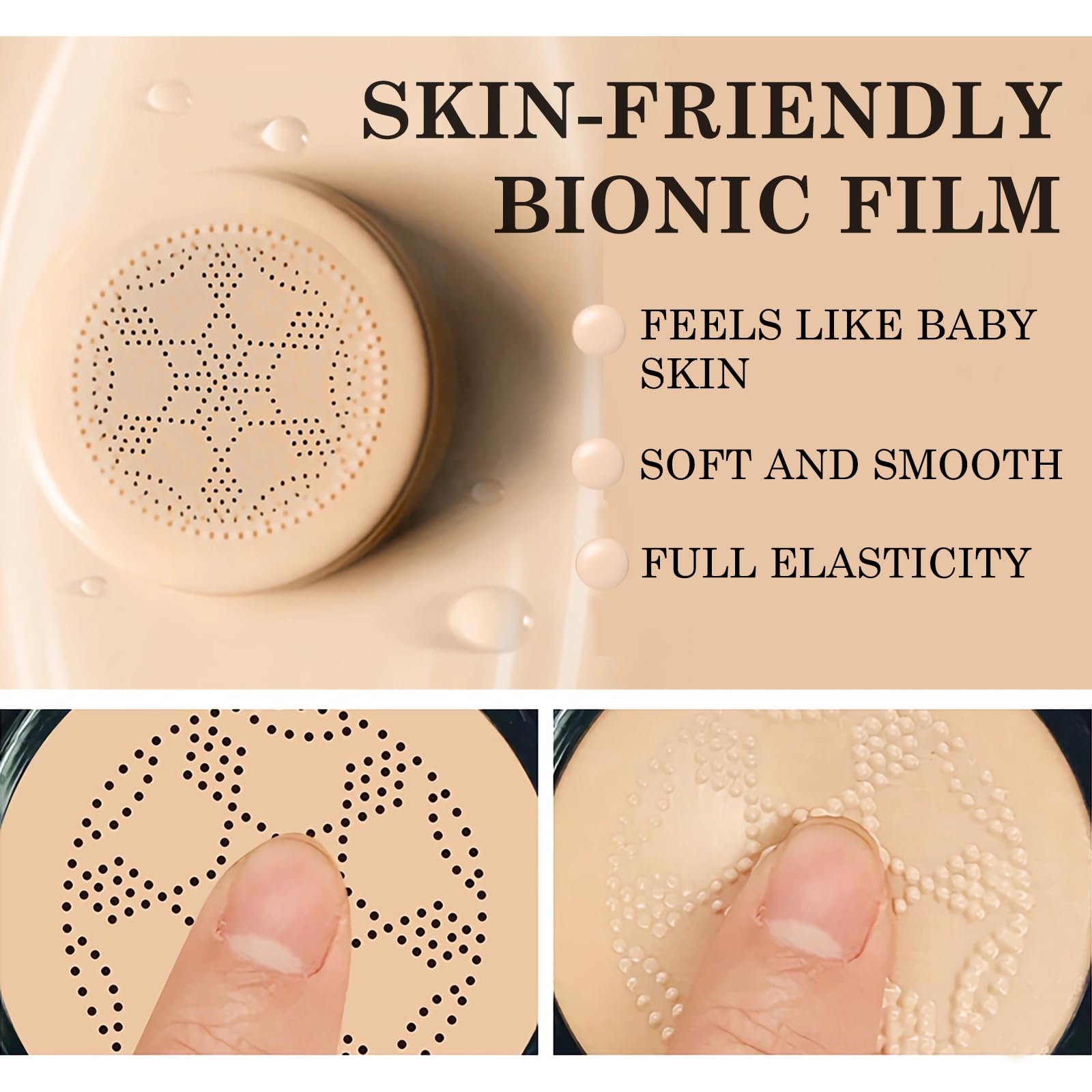 Tremella and centella ingredients highlighted in SuperThinker Air Cushion CC Cream formula.