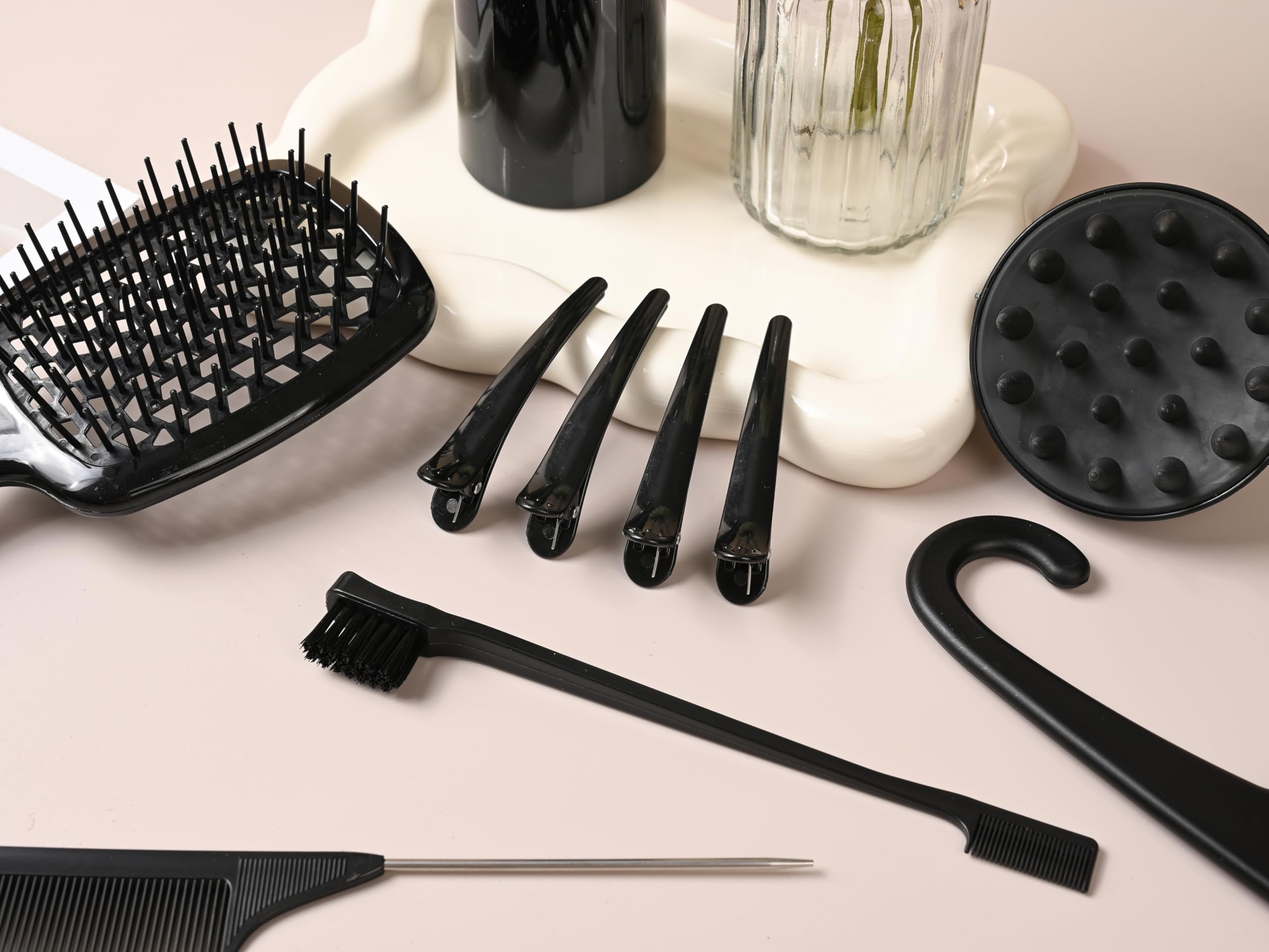 SUPHOUSE peine de dientes anchos ideal para desenredar rizos