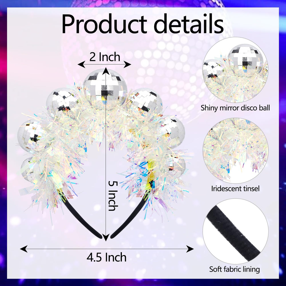 SuPoo diadema disco ideal para fiestas temáticas