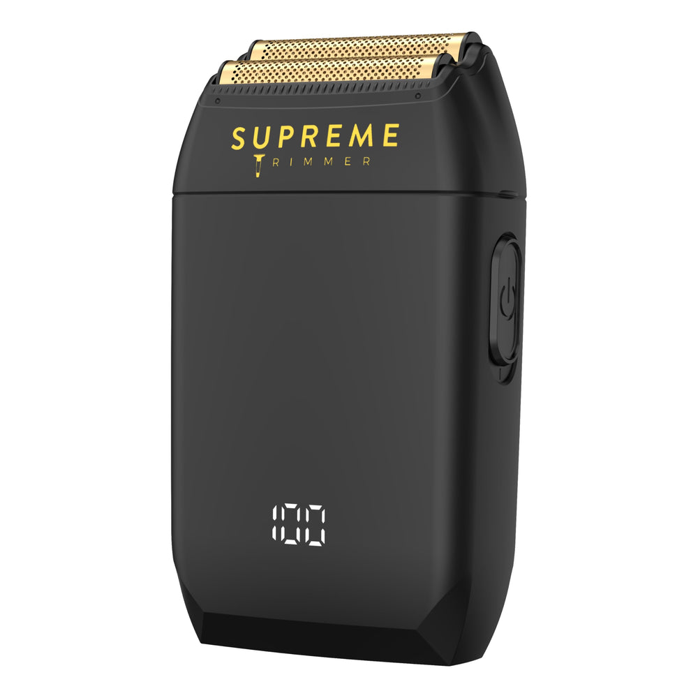 Supreme Trimmer Crunch STF602, afeitado cercano de cara con doble lámina
