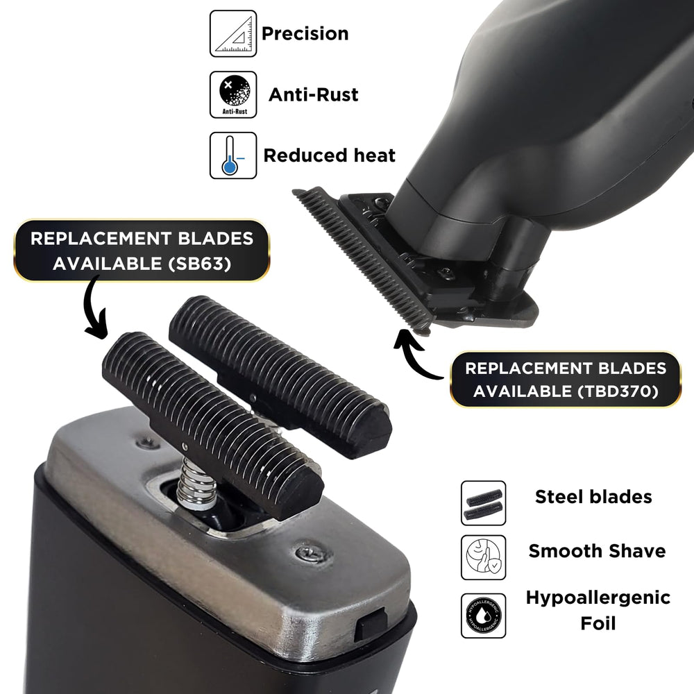 STF602 Shaver batería larga para sesiones extendidas