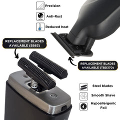 STF602 Shaver batería larga para sesiones extendidas
