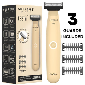 Supreme Trimmer Testii STH120 agarre-ergonomico: manejo cómodo y preciso