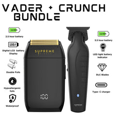 Vader Trimmer con diseño ergonómico para uso cómodo