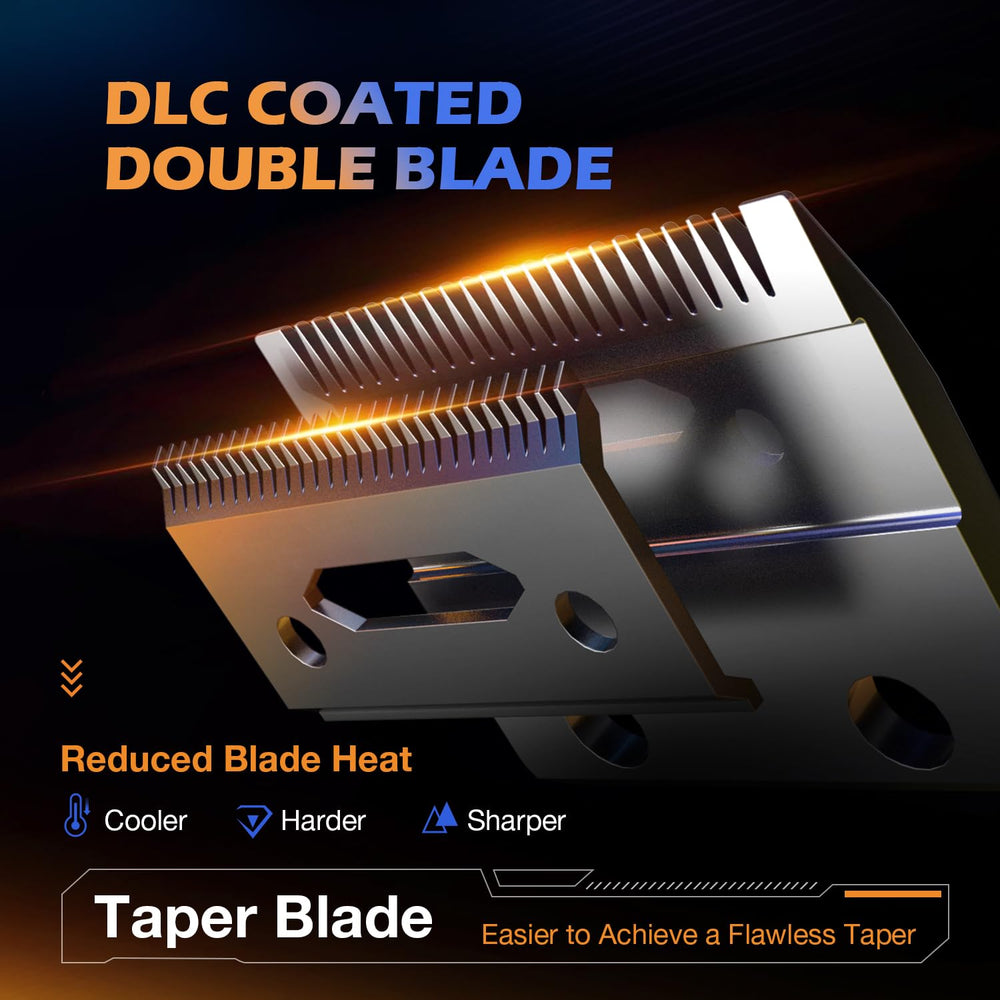 SUPRENT PRO cuchilla taper para fades precisos y controlados.