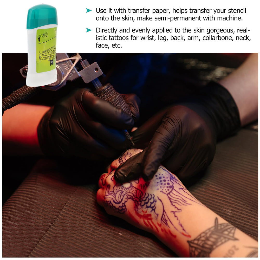 SUPVOX crema gel transferencia tatuajes: funciona en distintas zonas corporales.