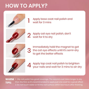 Con aplicación adecuada podría durar hasta 7 días en uñas.