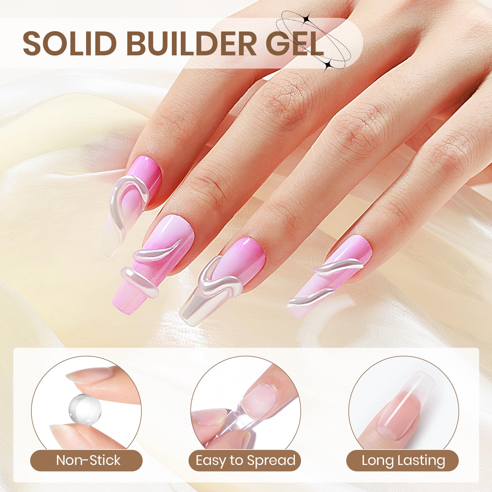 SUPWEE kit hazlo tú mismo de uñas completo, todo incluido.