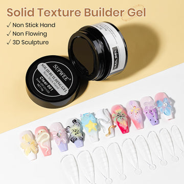 Moldes SUPWEE para extensión de uñas, 36 piezas.