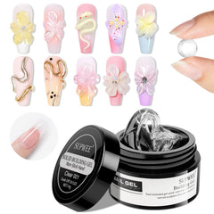 Gel de extensión claro SUPWEE para uñas.