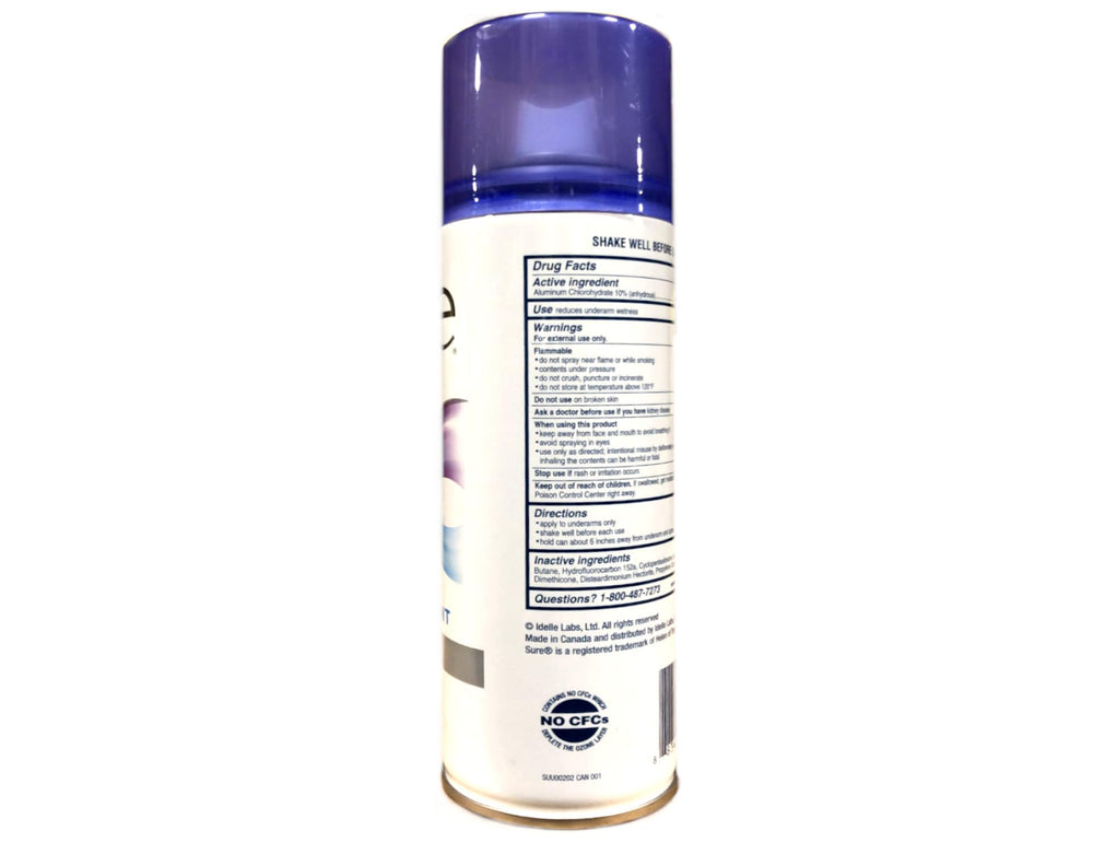 Sure AP Desodorante Regular, dispersión suave para un olor fresco sin esfuerzo.