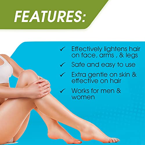 Surgiwax envase de crema blanqueadora, uso cómodo en casa.