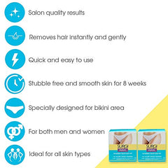 Surgiwax espátulas anchas para una aplicación uniforme