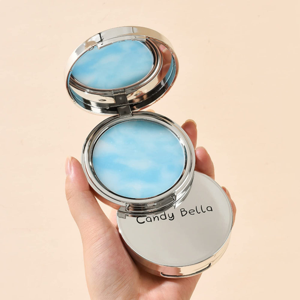 El polvo SURORAIN gel prensado viene en empaque compacto, ideal para viaje.