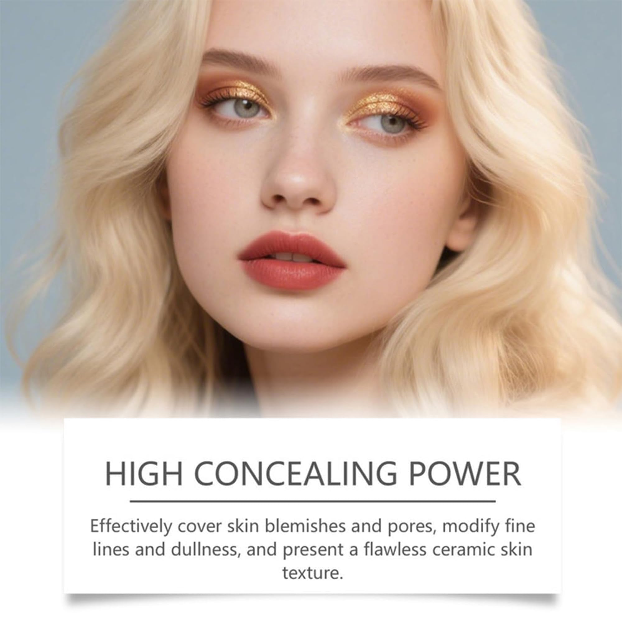 SURORAIN Blanc Cover Cream Stick V White: resistente al agua y al sudor