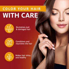 Surya Brasil Crema Henna Marrón Oscuro muestra color real para ver resultado