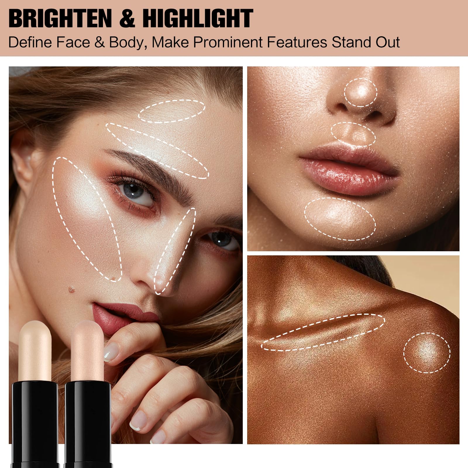 SUSIKEKI Contour Stick diseño compacto ideal para bolso.