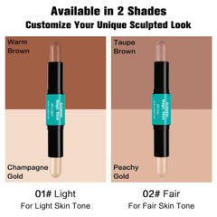 SUSIKEKI Contour Stick tono iluminador 02 para realce sutil.