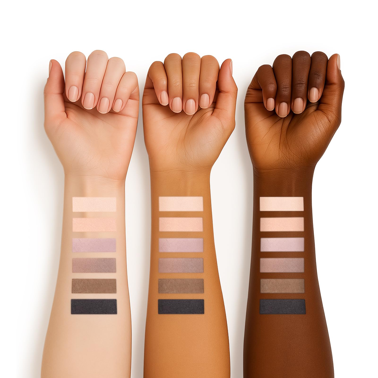 SUSIKEKI mini paleta sombras neutro marrón para transición y profundidad