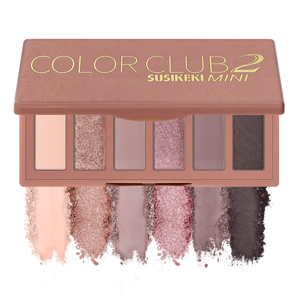 SUSIKEKI paleta mini con tonos rosados y neutros para looks versátiles