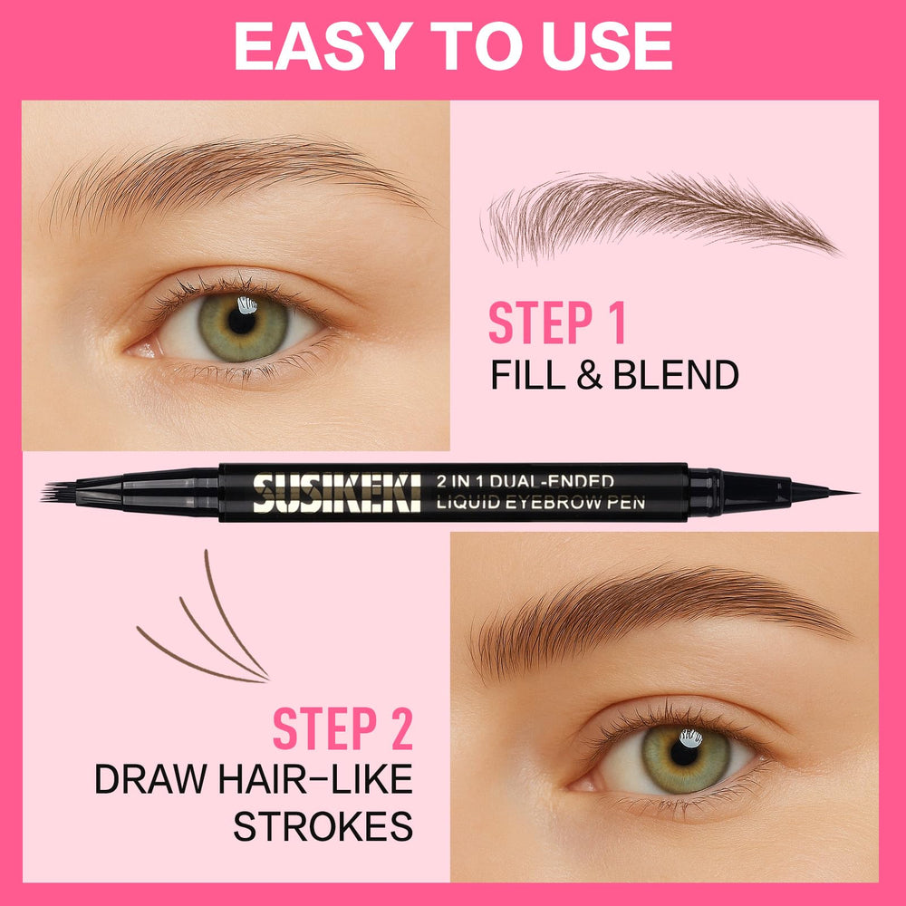 SUSIKEKI trazos pelo para cejas con aspecto natural