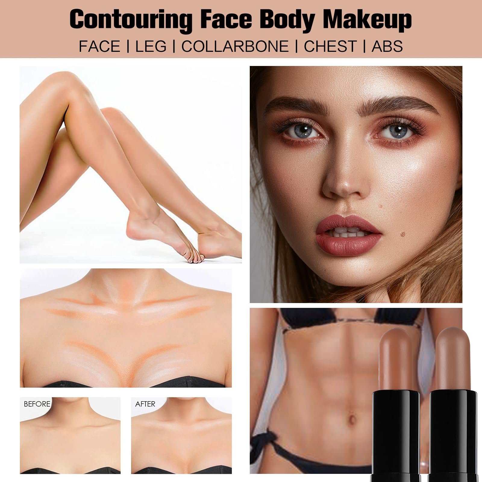 SUSIKEKI Contour Stick: resistente al agua para todo el día.