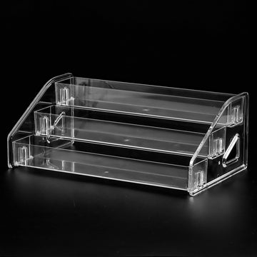 SUTOKAKA organizador esmaltes acrílico: visualización clara y acceso rápido.