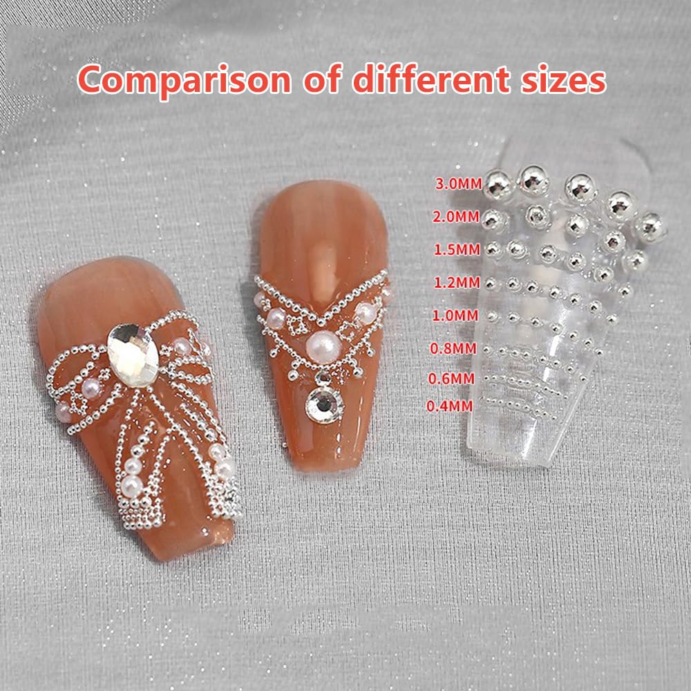 SUTOKAKA caviar oro 1.2 mm para figuras creativas en uñas