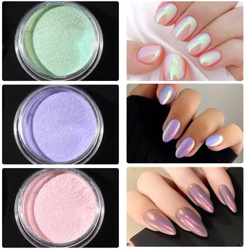 SUTOZMIWE efecto hielo burbujas sirena-aurora para look translúcido.