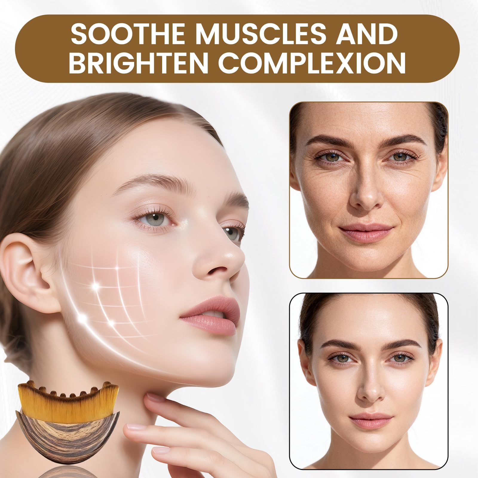 Ideal para viaje: Sutrtcosg en tamaño compacto para cuidado facial en cualquier lugar.