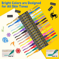Suu66 80-stencil collection enabling quick, professional-looking body designs.
