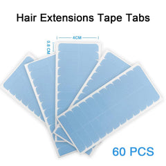 Embalaje SUYYA con tapas adhesivas para extensiones en color azul.