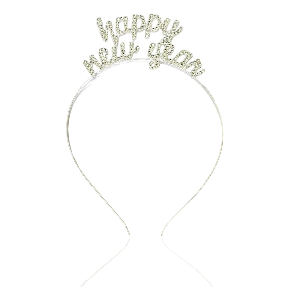 SUWOW corona rhinestones nochevieja brillo para fiestas y fotos memorables