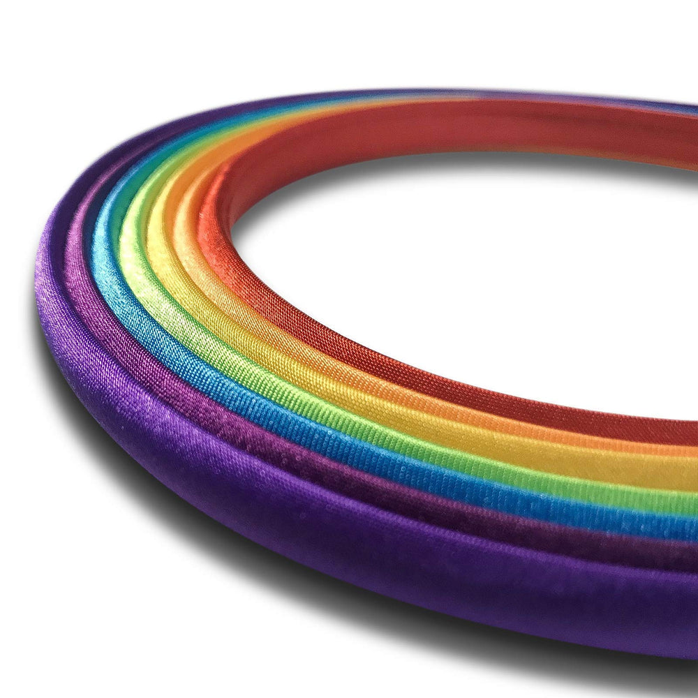 Suyegirl diadema satinada 1 cm, detalle satinado, antideslizante para deporte.