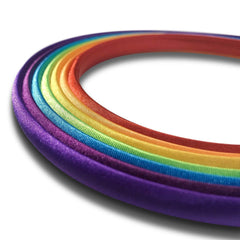 Suyegirl diadema satinada 1 cm, detalle satinado, antideslizante para deporte.