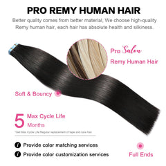 SUYYA Cabello Remy con textura sedosa para peinado fácil.