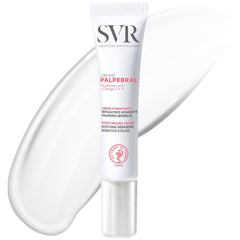 SVR Palpebral crema de ojos, textura suave para hidratación diaria.