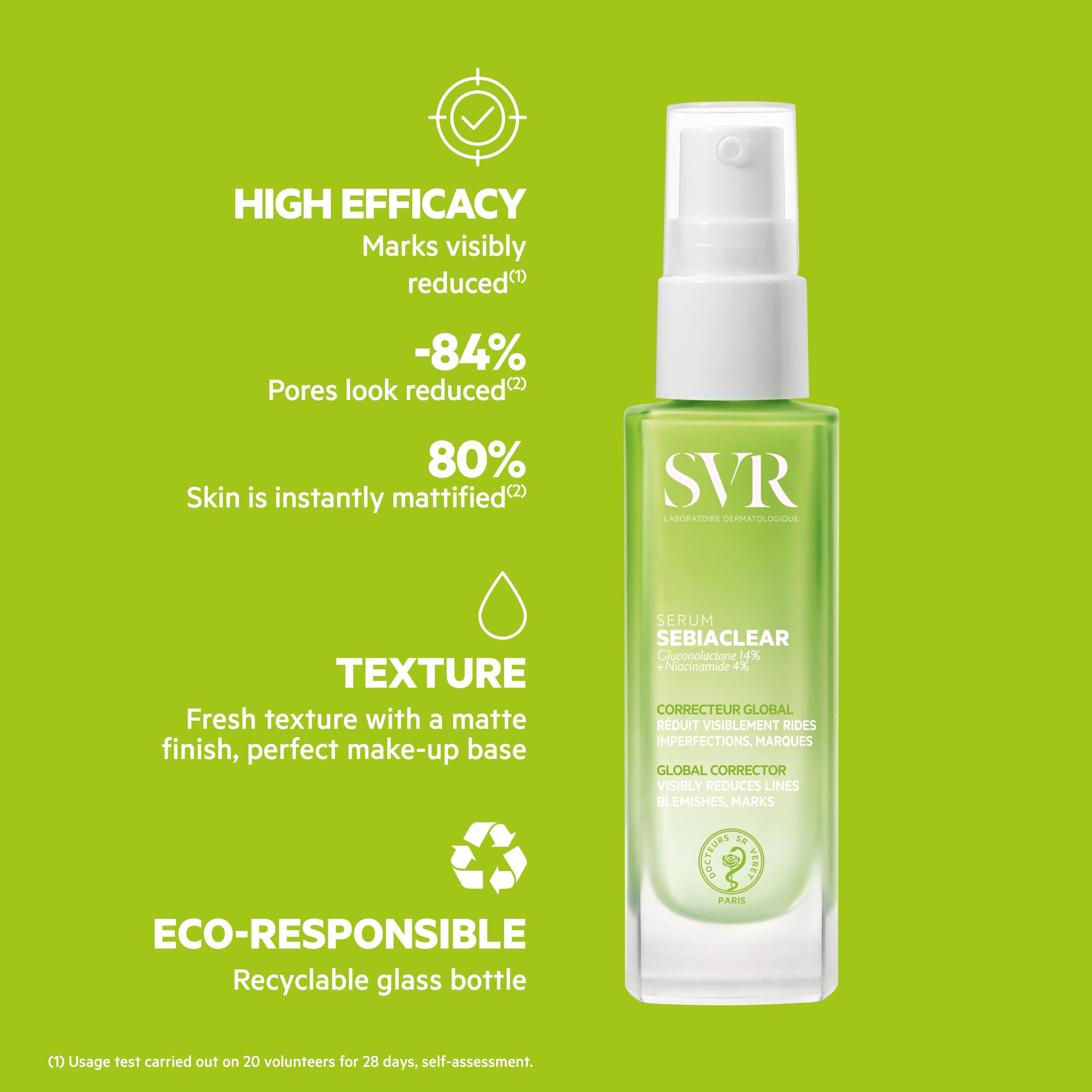 Protection anti-pollution SVR Sebiaclear, bouclier contre les agressions quotidiennes.