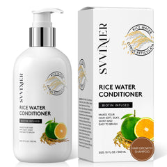 La botella de Svvimer Acondicionador Arroz ofrece hidratación profunda para cabello suave.