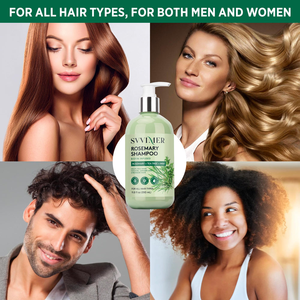 Champú Svvimer: resultado natural, brillo ligero y cabello manejable.