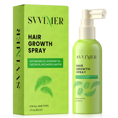 Svvimer Sérum cheveux romarin pulvérisateur pour une application facile.