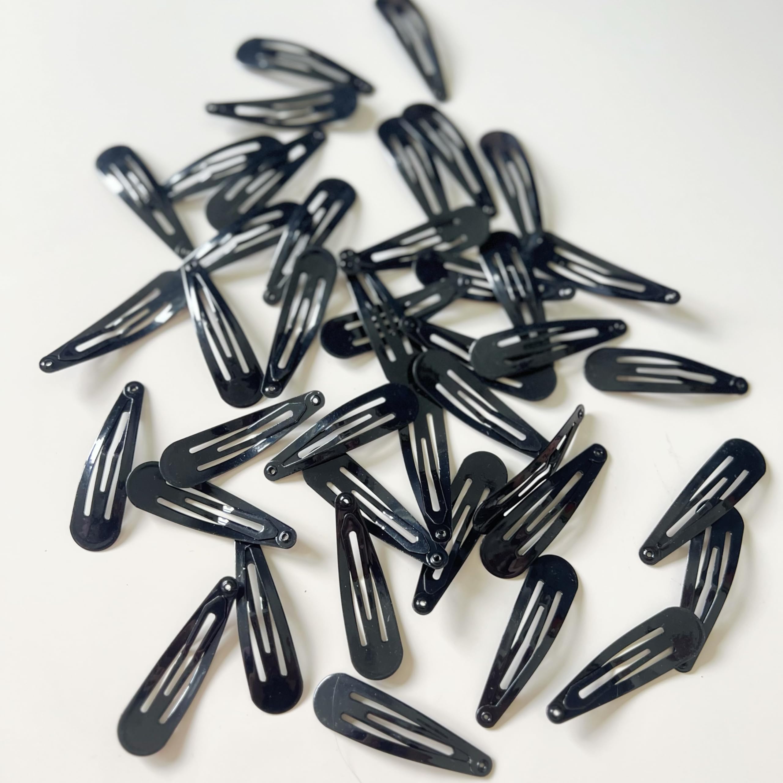 SWAIM clips duraderos de metal negro, perfectos para fiestas y día a día.
