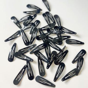 SWAIM clips duraderos de metal negro, perfectos para fiestas y día a día.